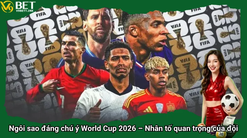 Ngôi sao đáng chú ý World Cup 2026 – Nhân tố quan trọng của đội