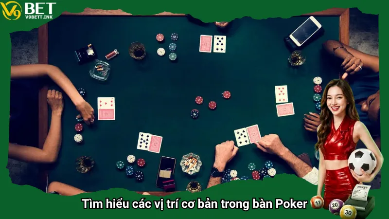 Tìm hiểu các vị trí cơ bản trong bàn Poker