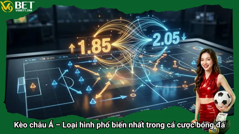 Kèo châu Á – Loại hình phổ biến nhất trong cá cược bóng đá